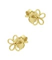 Beautiful Flower Shaped Silver Stud Earring STS-6480